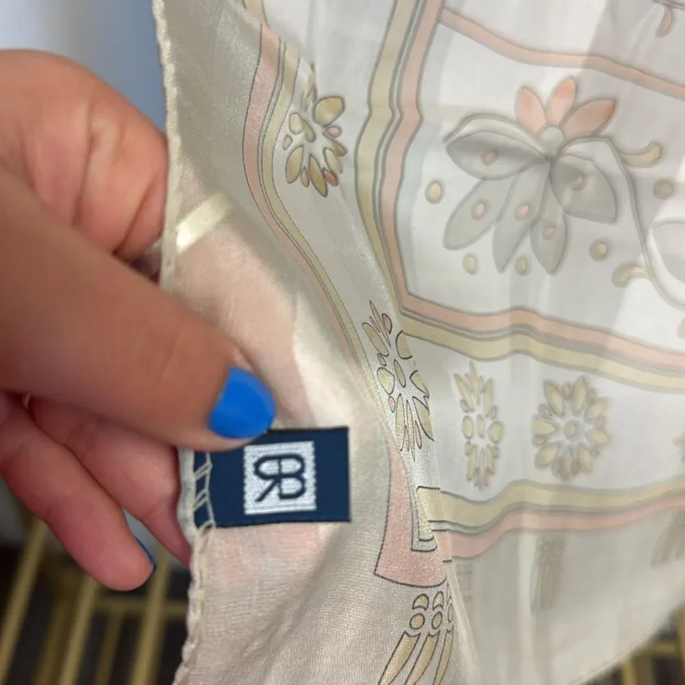 Vintage Renato Balestra Silk Scarf